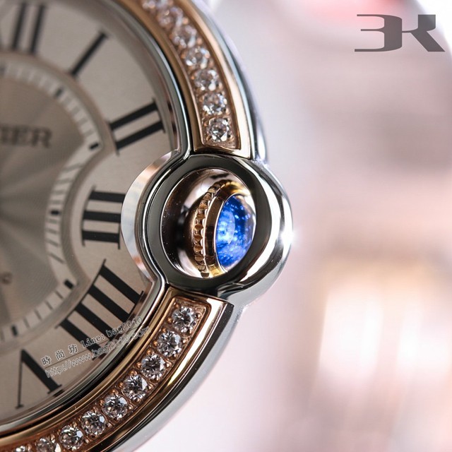 卡地亞女士手錶 Cartier經典款3K廠藍氣球 BallonBleuDe系列腕表  gjs2162